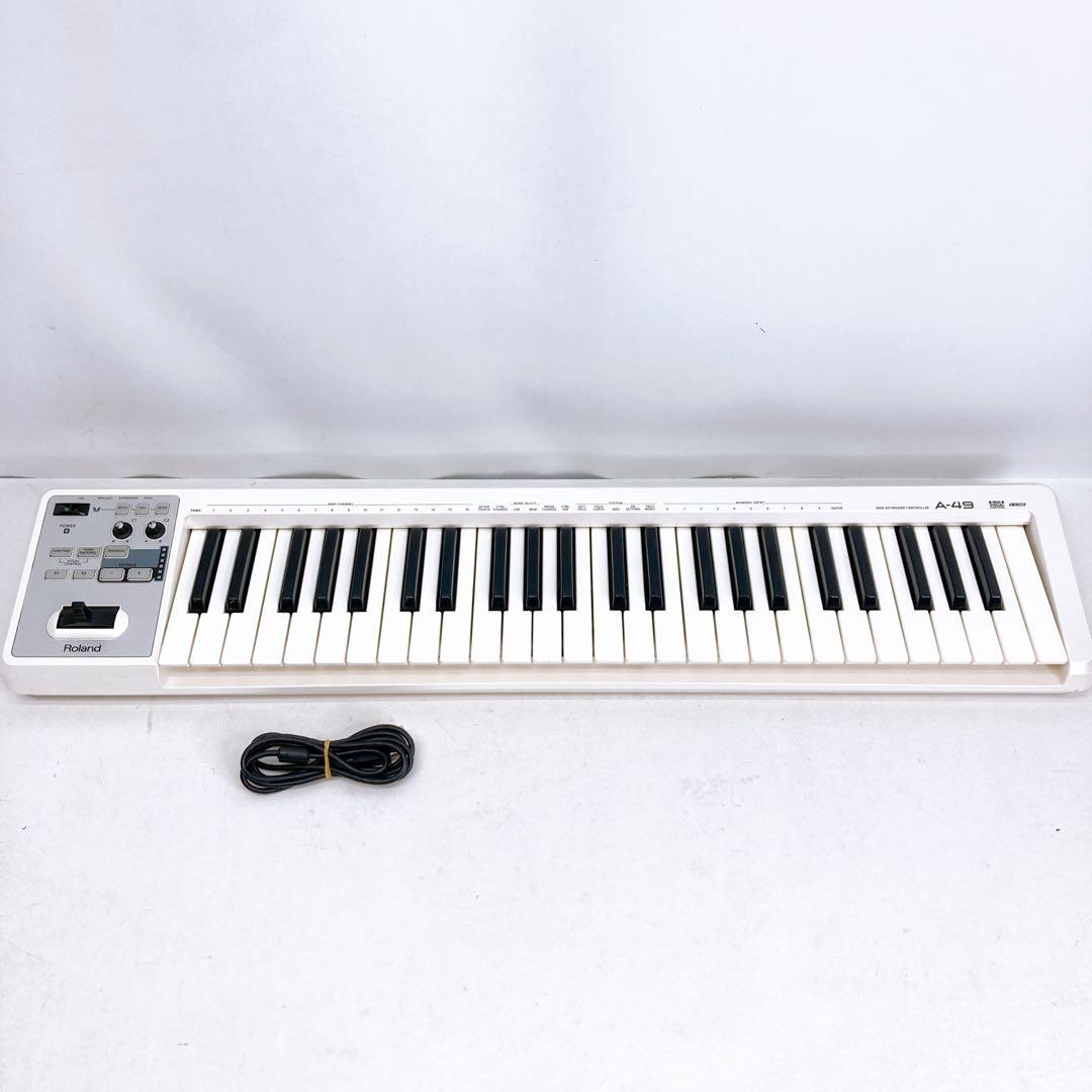 Roland A-49 MIDIキーボード ホワイト A178