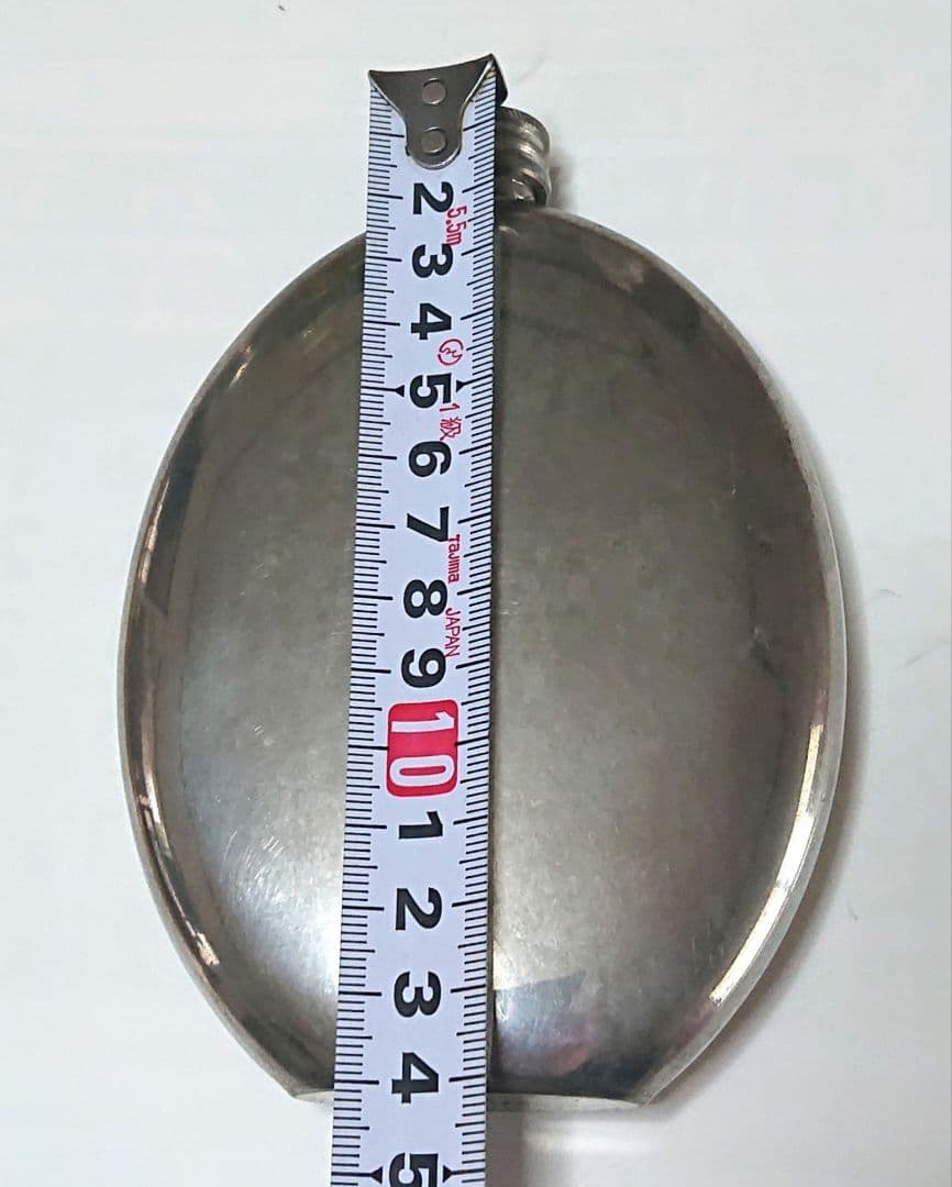 昭和レトロ 古い水筒 Pewter 製 当時物 希少 貴重