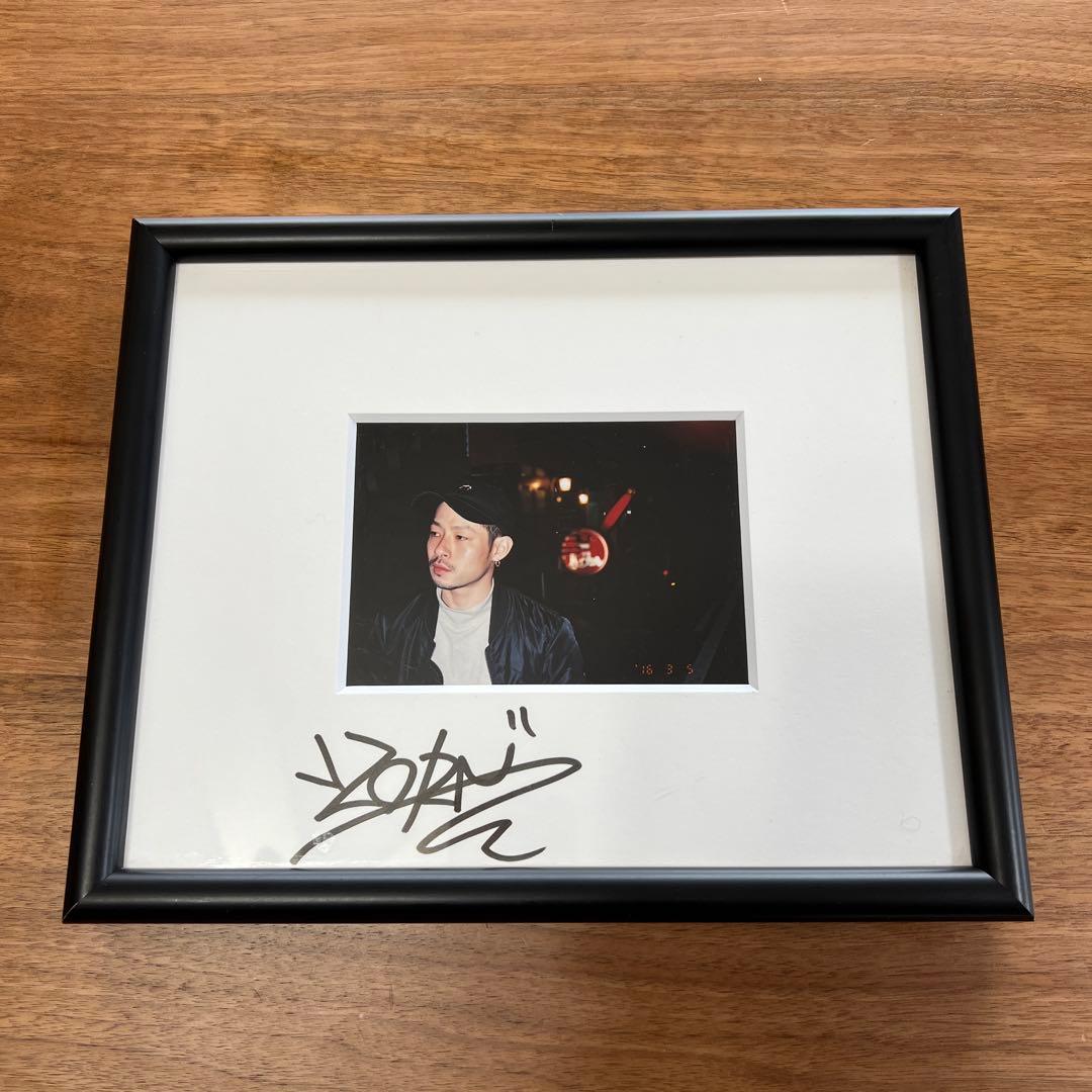 激レア　ZORN 直筆サイン入り　写真　ラッパー　ゾーン　グッズ
