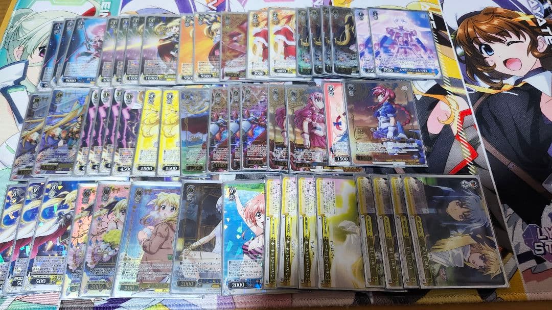 パ*郎様 ヴァイスシュヴァルツ　リリカルなのは　デッキ　パーツ付　フェイト なの