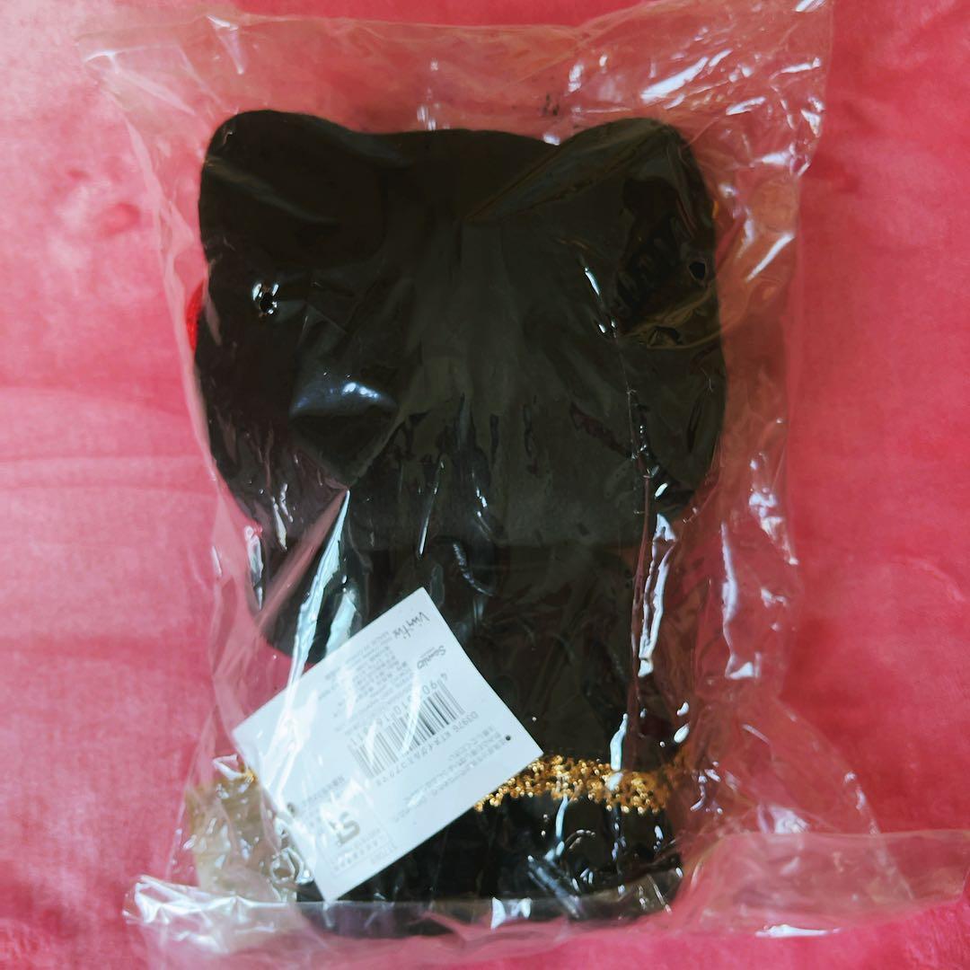 希少レア　ハローキティ　ぬいぐるみ　小悪魔　デビル　ブラックキティ　サンリオ