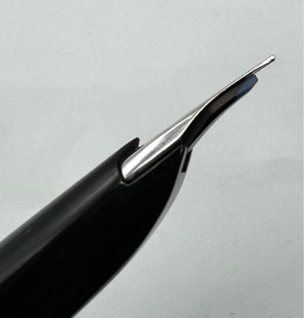 A296　パイロット　エリート　18k-750　万年筆　格子柄