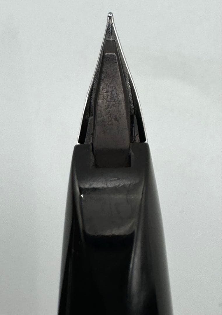 A296　パイロット　エリート　18k-750　万年筆　格子柄