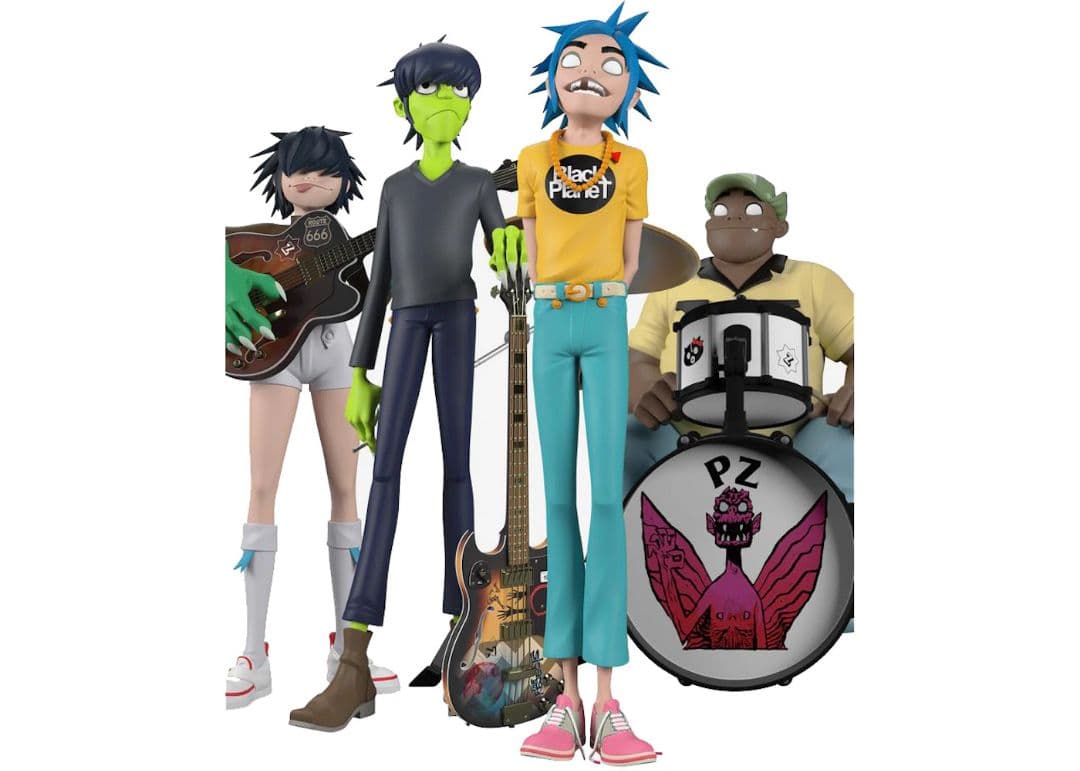 Gorillaz SUPERPLASTICフィギュアセット 4体セット
