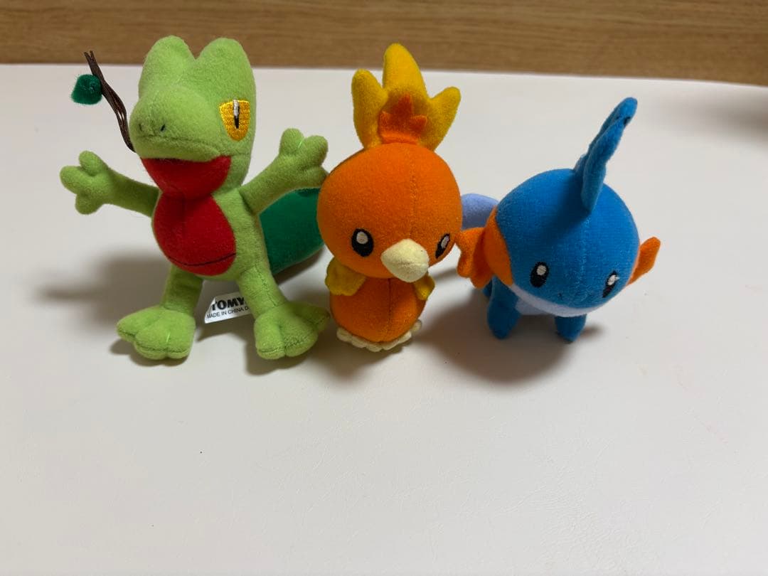 ポケモン　ホウエン御三家　ぬいぐるみ　キーホルダー　マスコット　TOMY