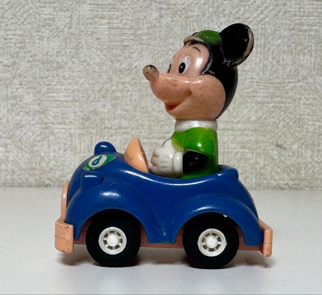 激レア ビンテージ レトロ TOMY トミー ミッキー ミニカー トイカー