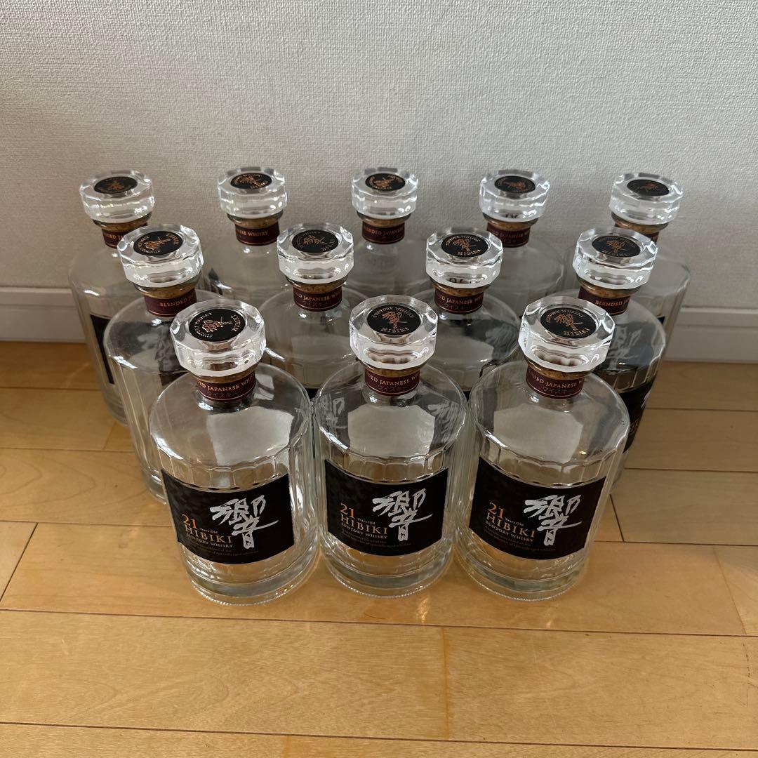 響 21年 空瓶12本セット　最終値引き本日24時で消します。その２