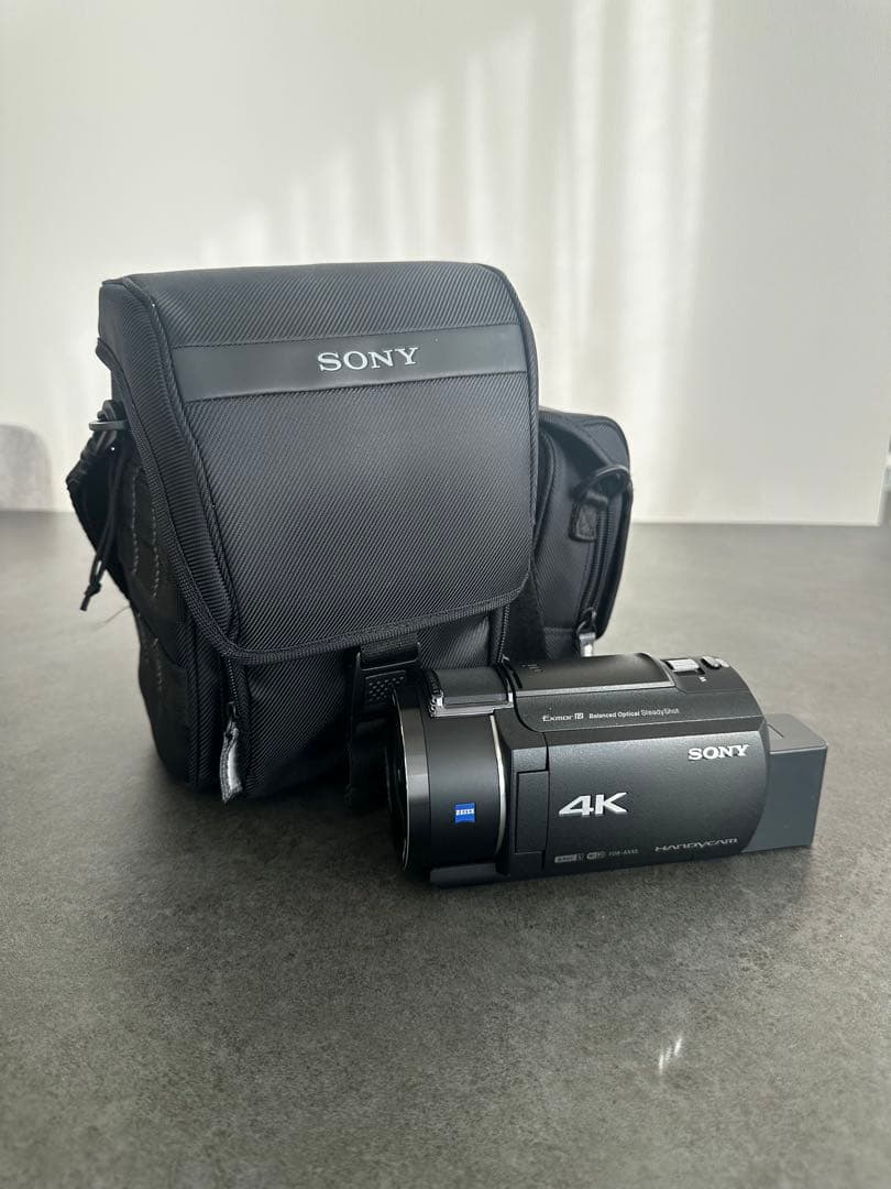 SONY 4K ビデオカメラ 本体 カメラバッグ付き