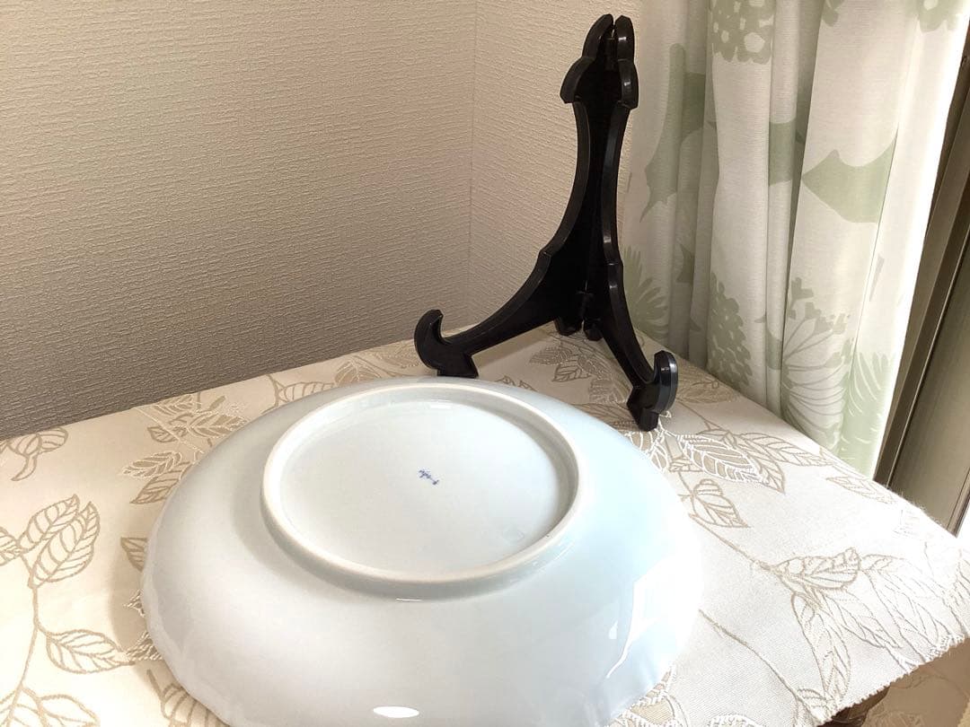 有田焼き　華山　赤富士飾り皿 直径30cm