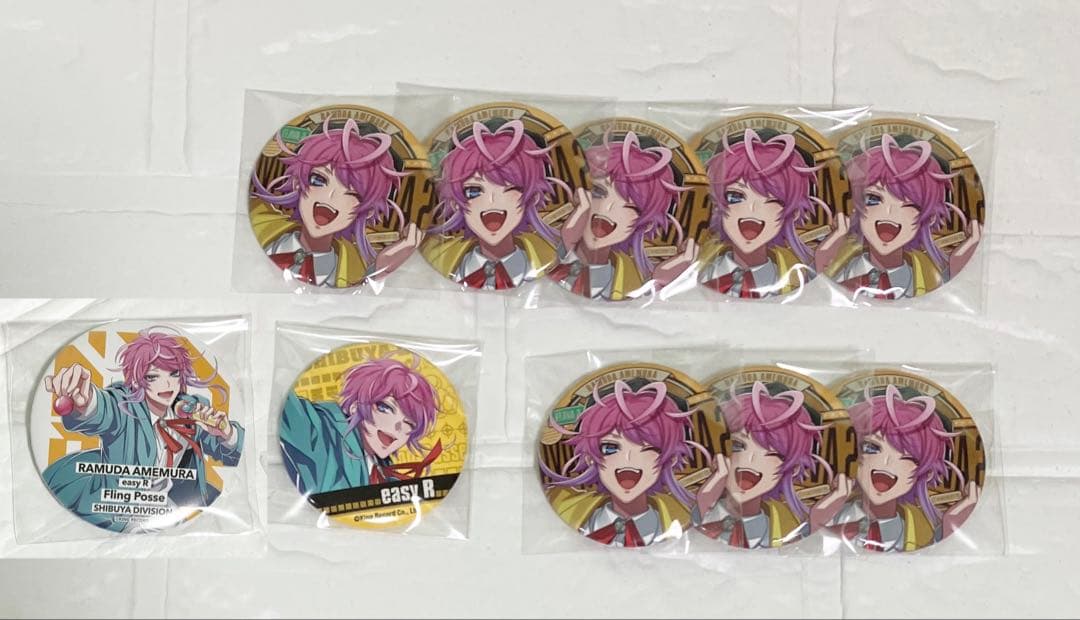 ヒプノシスマイク ヒプマイ 飴村乱数 缶バッジ Flava2