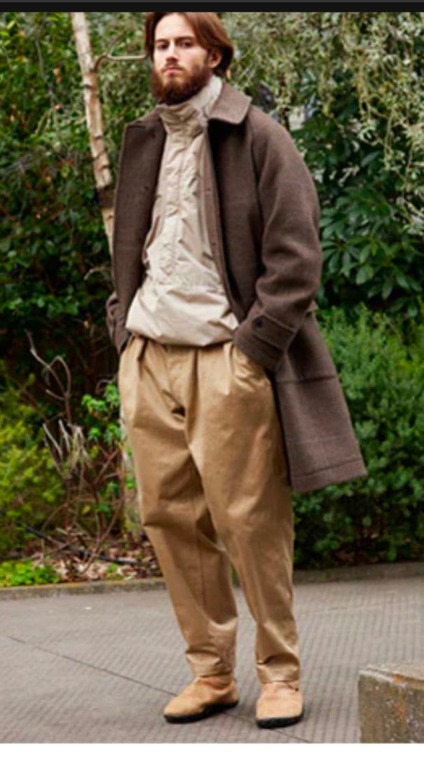 KAPTAIN SUNSHINE 2プリーツ　チノパン