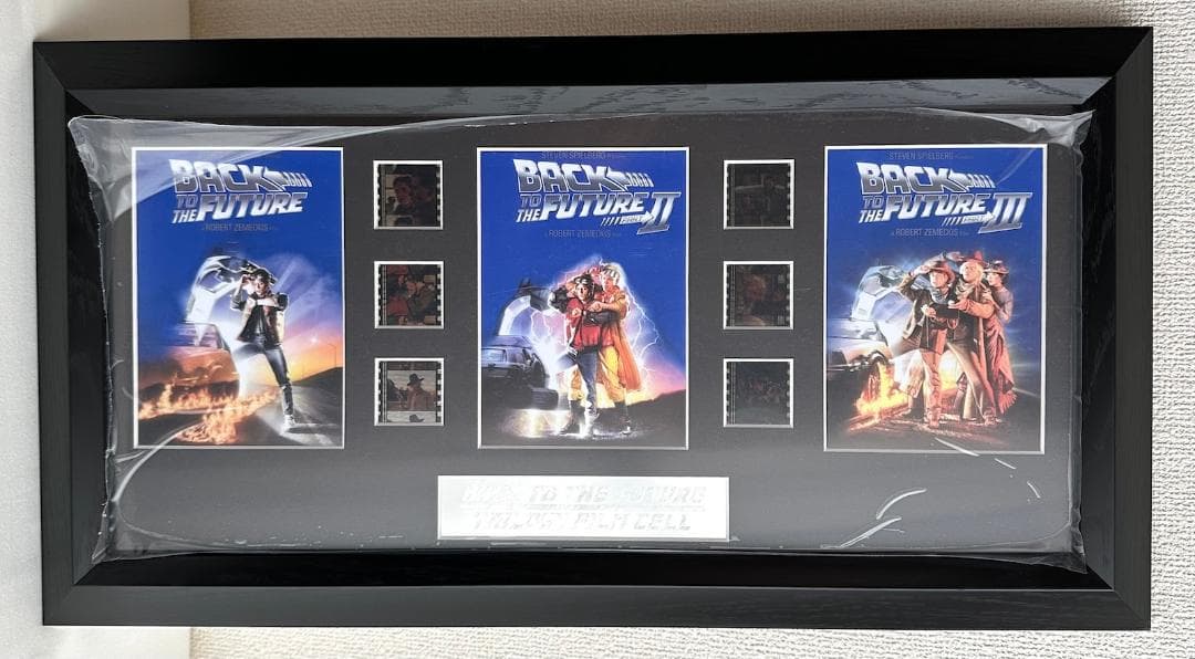 【激レア】BACK TO THE FUTURE フィルムセル額装 パネルフレー