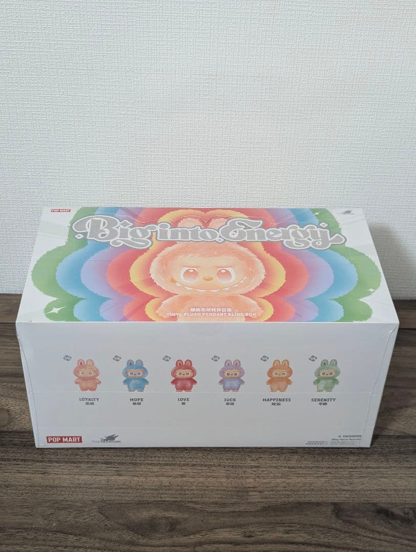 POP MART Labubu Big into Energyぬいぐるみ６個新品