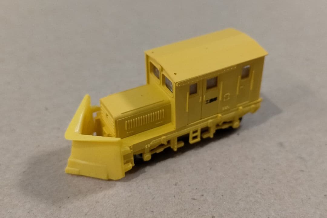 Nゲージ 津川洋行 排雪モーターカーTMC100BS 3窓 ラッセルヘッド付き