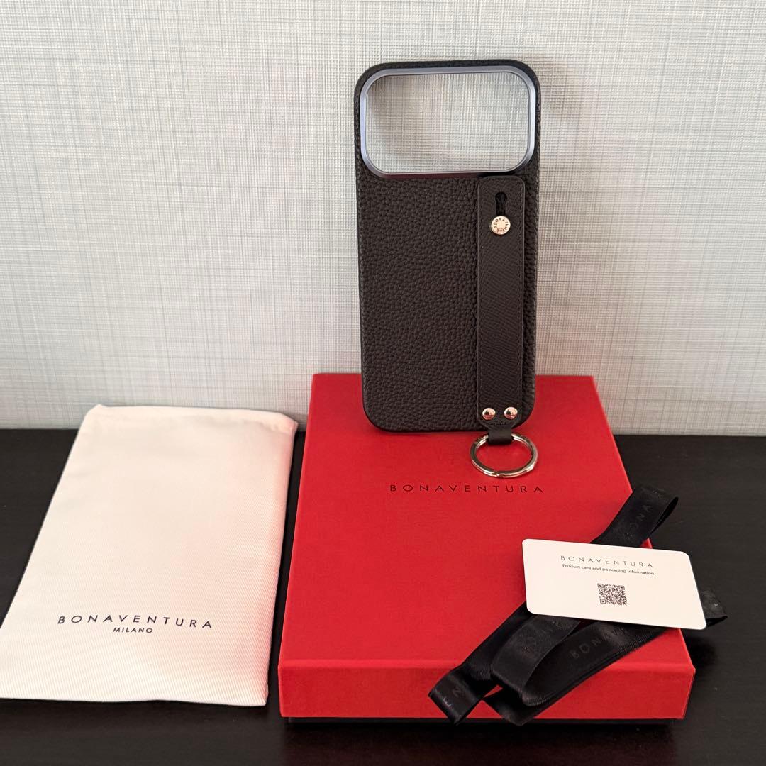 美品　iPhone17Promax BONAVENTURA iPhoneケース