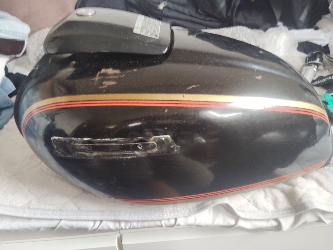 CB250Tタンク年季物