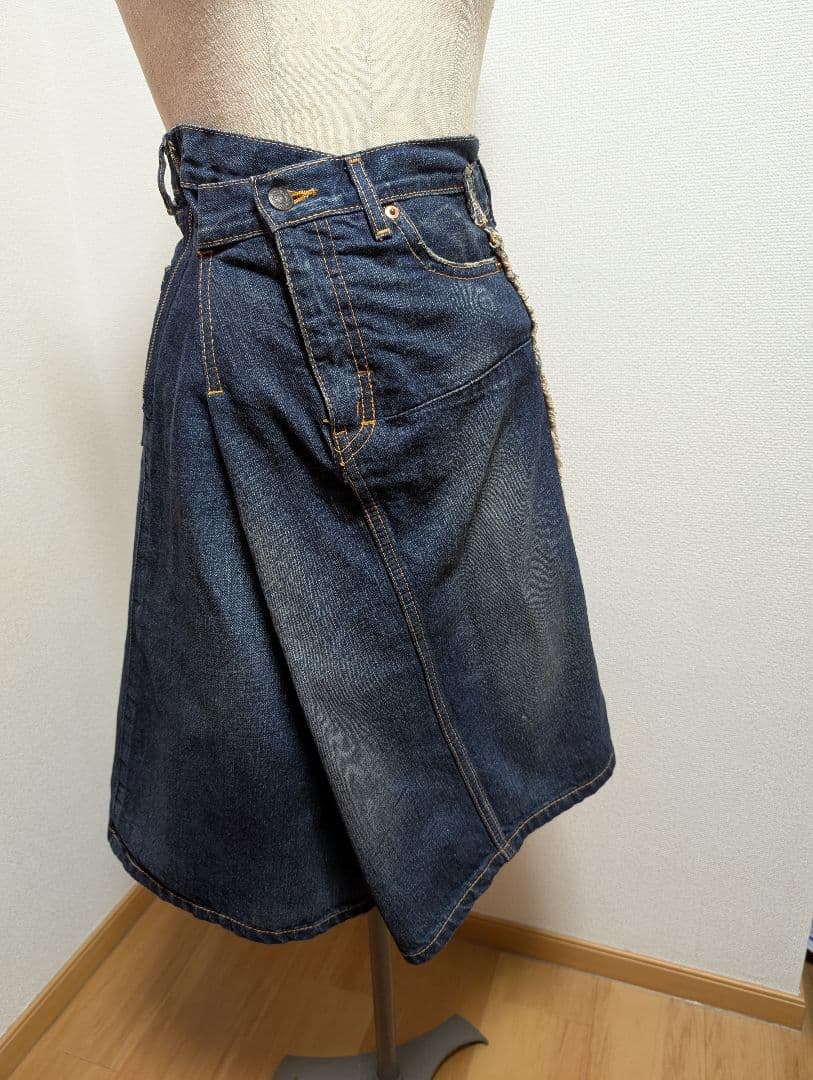 ジュンヤ・ワタナベ　コム・デ・ギャルソン　デニム　のデニムスカート