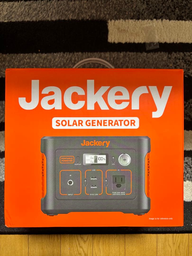 【新品/定価49,300円】 Jackeryポータブル電源 400 PTB041