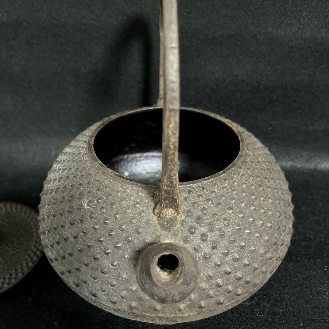 【F】南部鉄瓶　茶道　道具