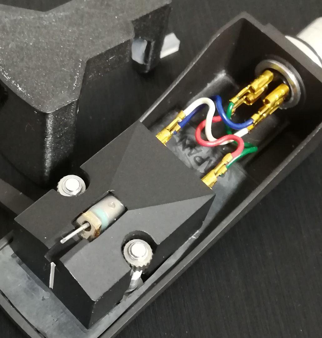 デノン MCカートリッジ DL-103 ヘッドシェル PCL-7 出音良好美品