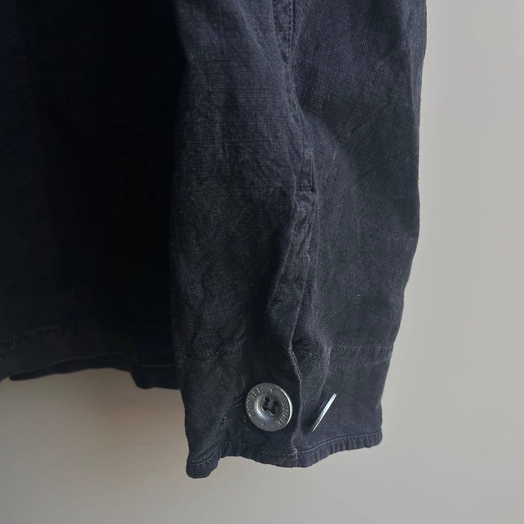 ジャケット・アウター stone  compact linen jacket 2003ss