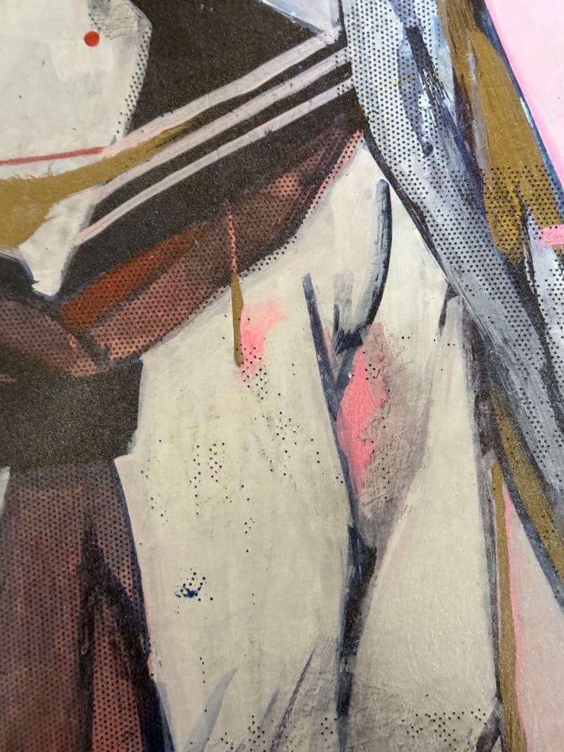 大槻香奈　「改装」　アクリル画 少女のポートレート