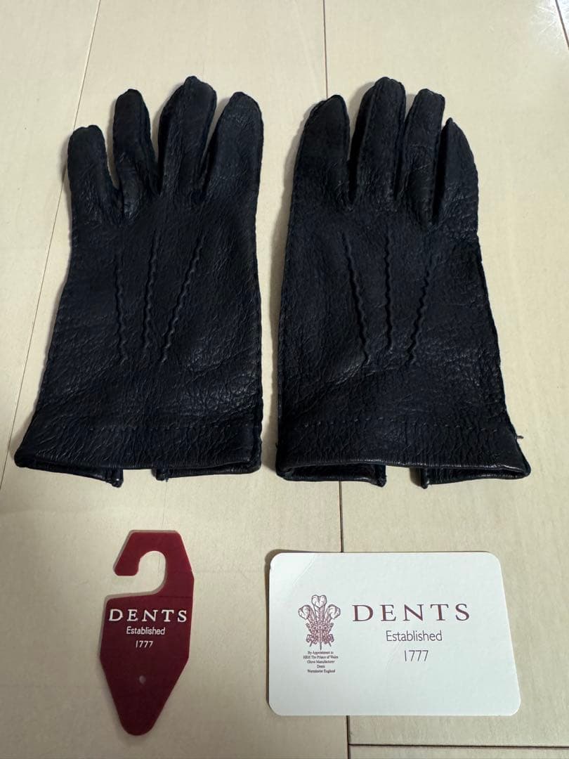 六*)様 DENTS デンツ　ペッカリー　グローブ　アンライニング　サイズ7 手