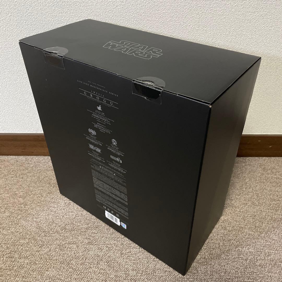 【美品】グローグー　キャリーバッグ付　ライフサイズ　マンダロリアン　ホットトイズ