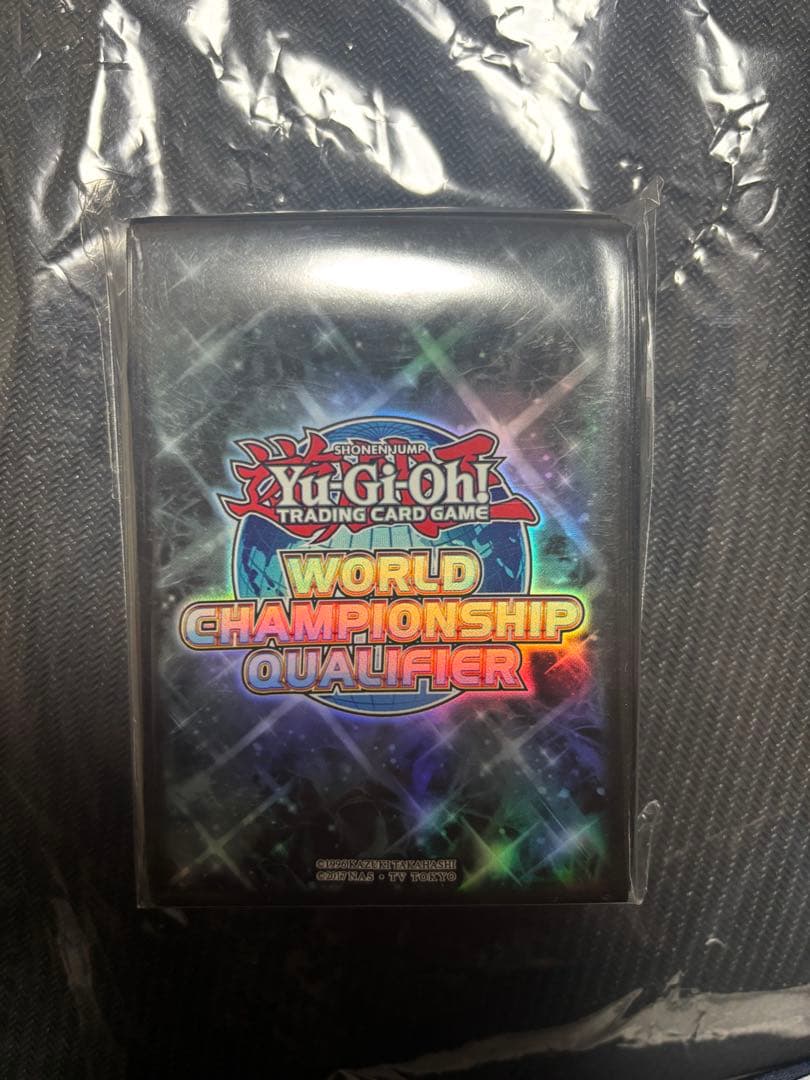 遊戯王 WCQ スリーブ 黒 未開封