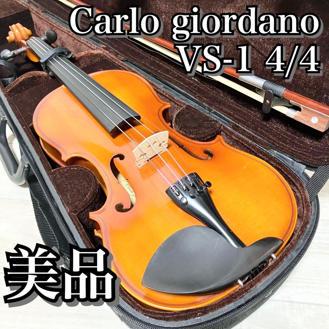 【中古良音】カルロジョルダーノ VS-1 4/4 バイオリン　Carlo 美品
