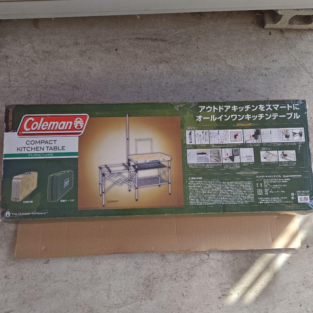 【新品未使用】Coleman Compact Kitchen Table