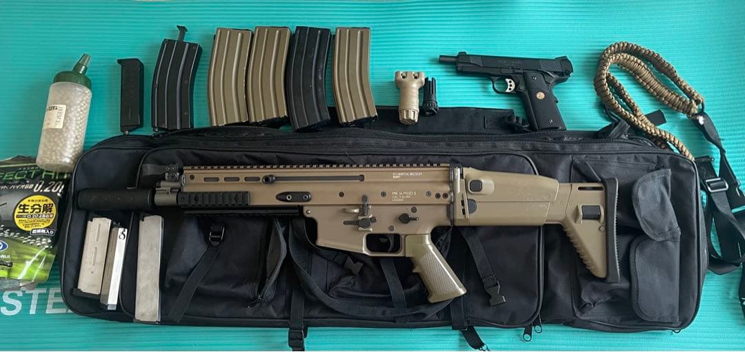 次世代電動ガンSCAR-L CQC ＆ MEU ガスブローバック