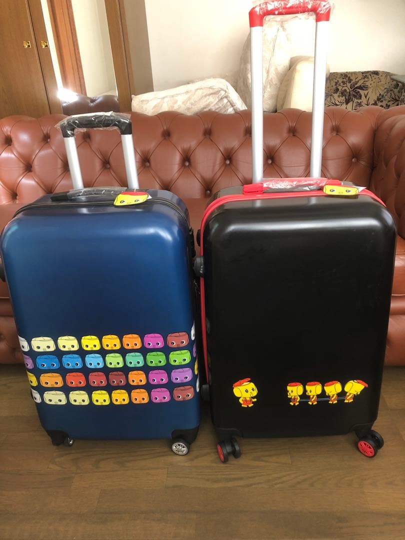 希少♦️フエキくん♦️キャリーバック♦️ブラックM♦️どうぶつのり♦️送料込