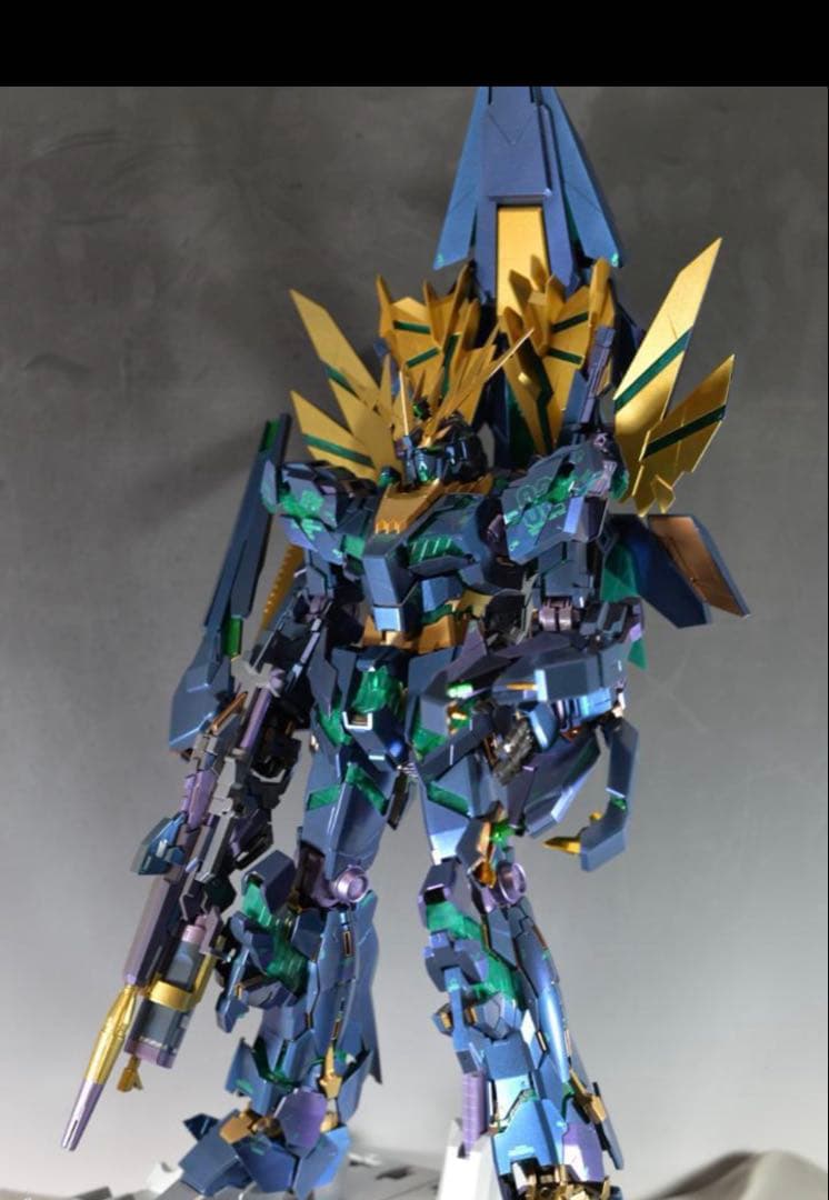 PG 1/60 ユニコーンガンダム2号機 バンシィ・ノルン 最終決戦 完全塗装