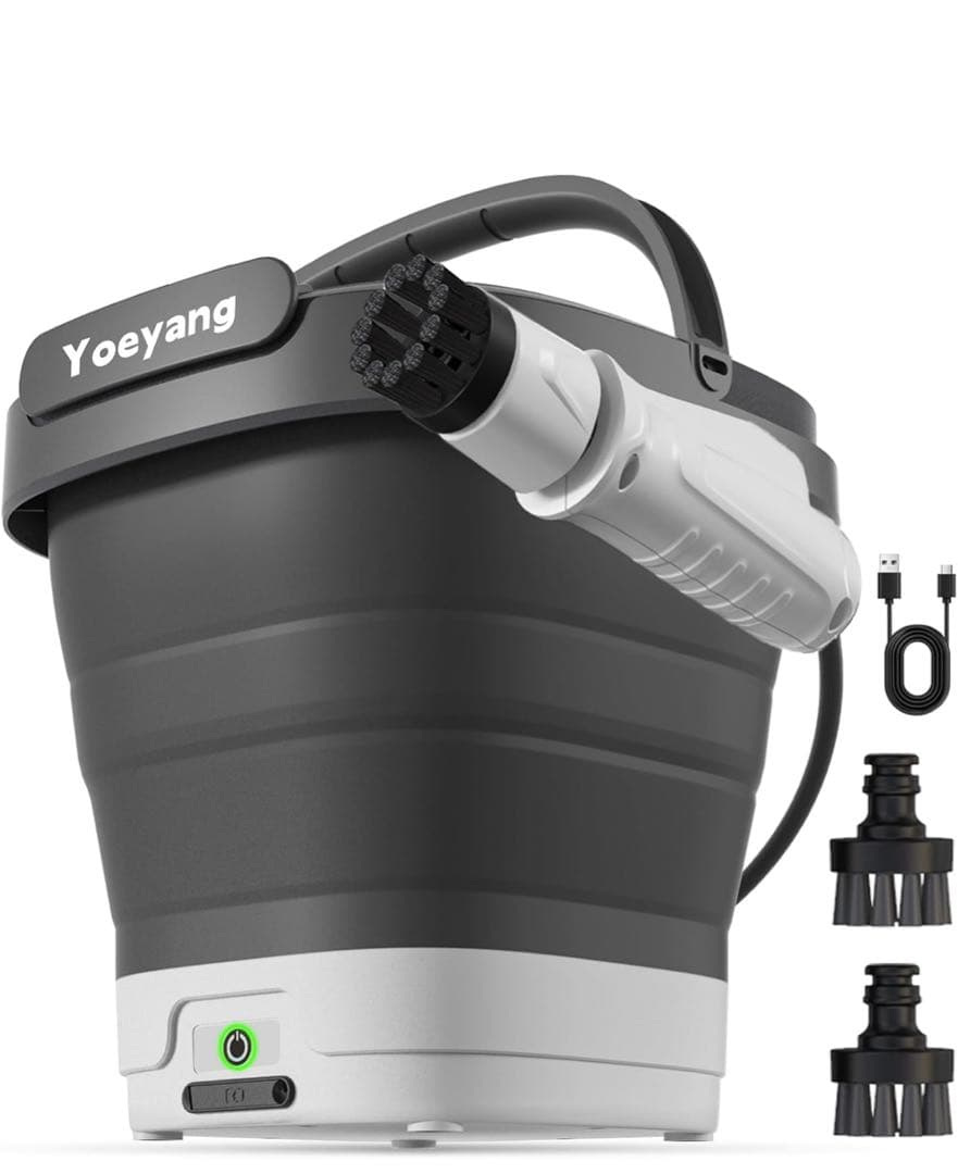 【新品】高圧洗浄機 タンク一体型 折りたたみ式 コードレス