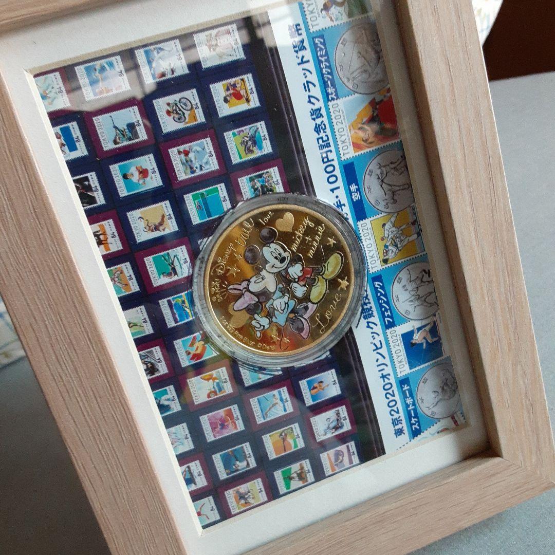 限定品ミッキーミニーカラー記念メダル