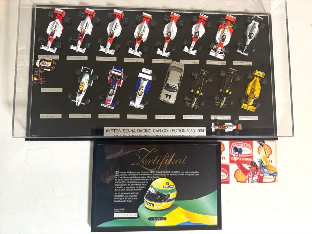 限定 アイルトン セナ ミニチャンプス 1/43 18台セット F1 ミニカー