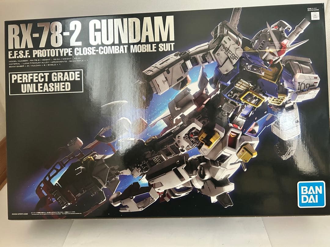 【完全未開封・未組立】 PG UNLEASHED RX-78-2 ガンダム