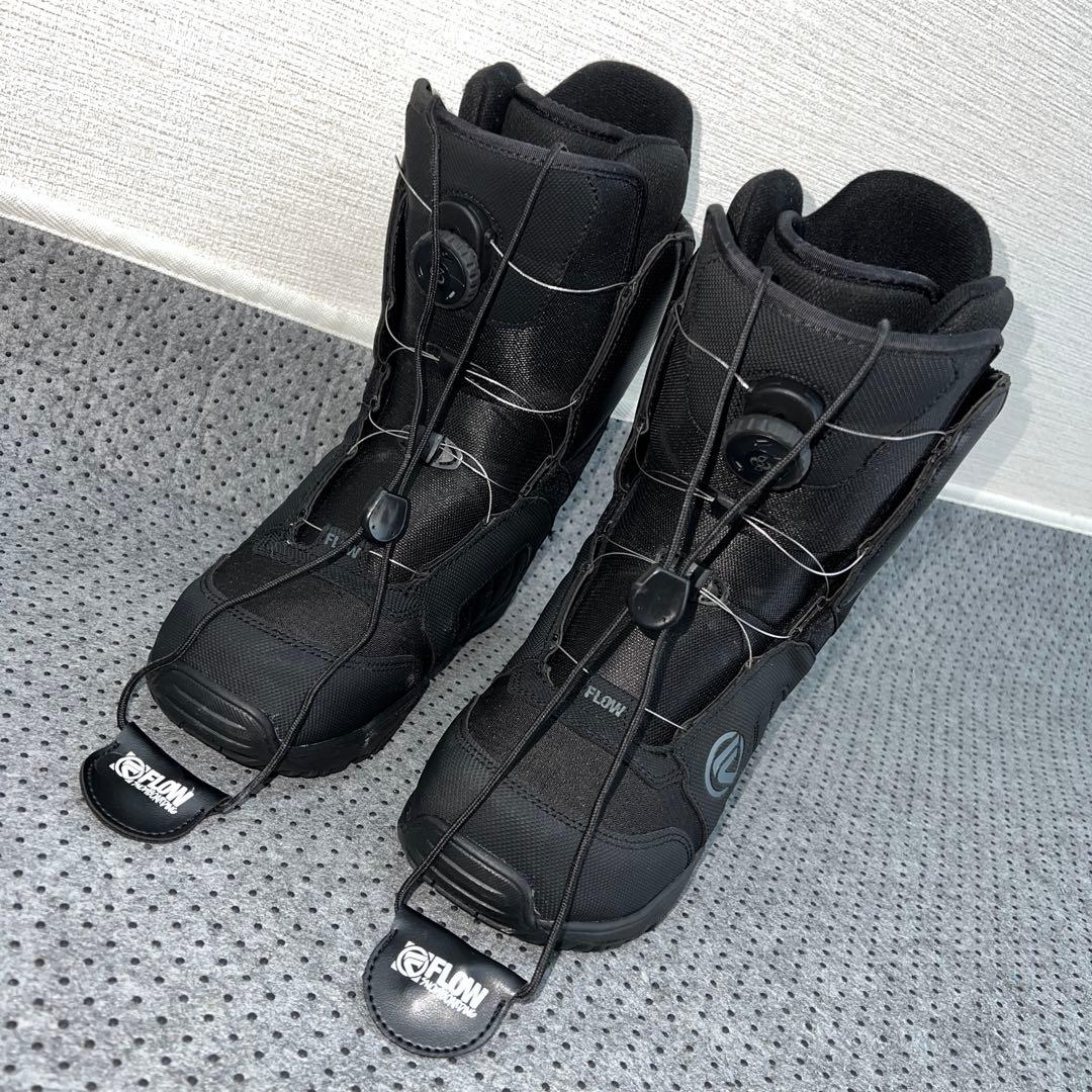 数回使用 メンズ 26.0cm FLOW ECHO BOA スノーボードブーツ