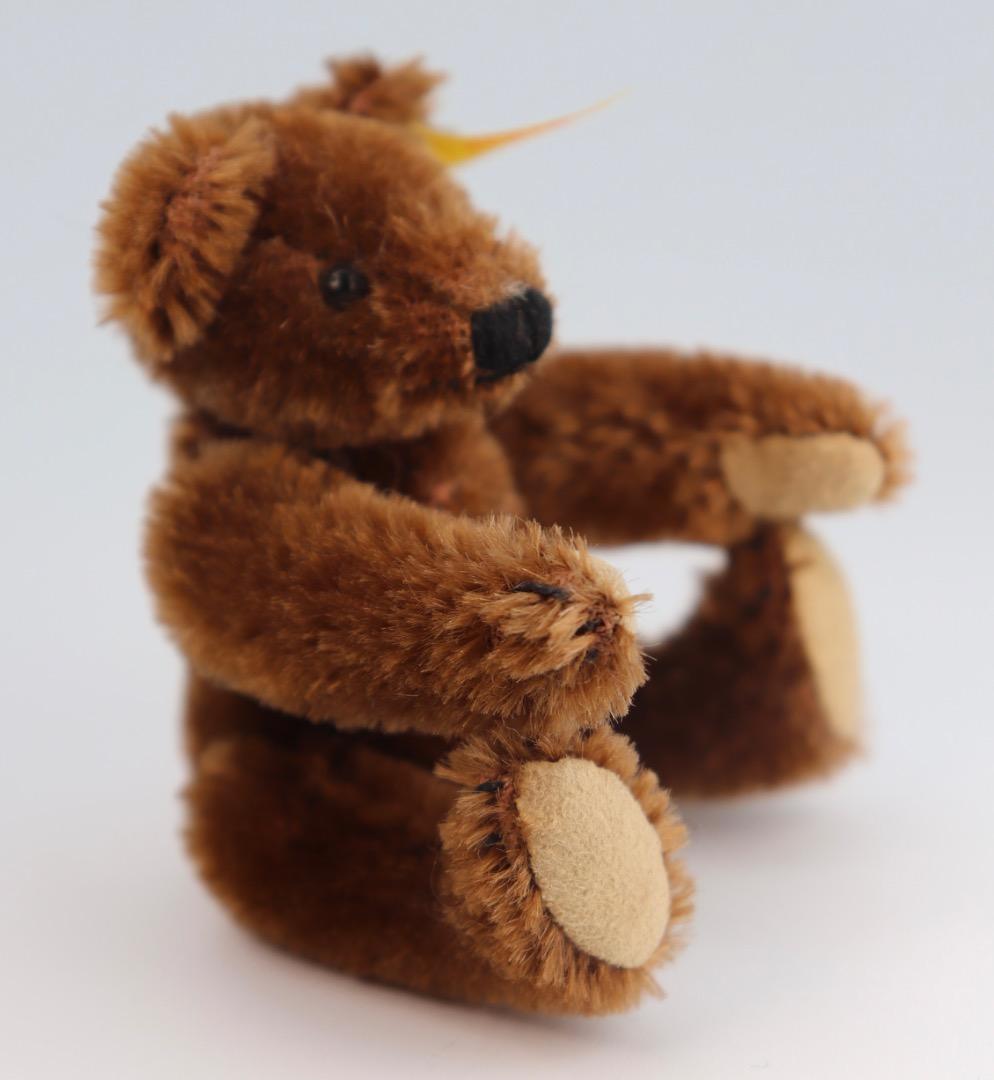 Steiff テディベア ダーク・ブラウン1909年レプリカ・テディ9cm E