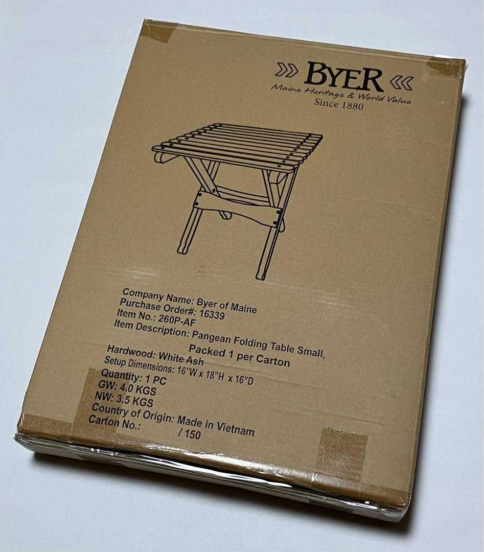 Byer of Maine バイヤー パンジーン フォールディングテーブル