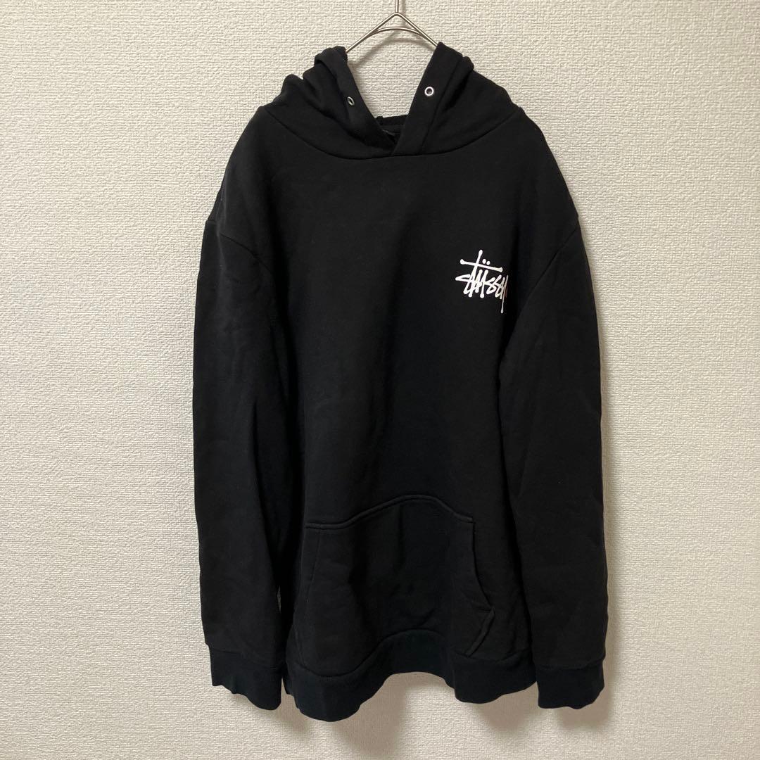 stussy ステューシーパーカー　黒　Ｌサイズ