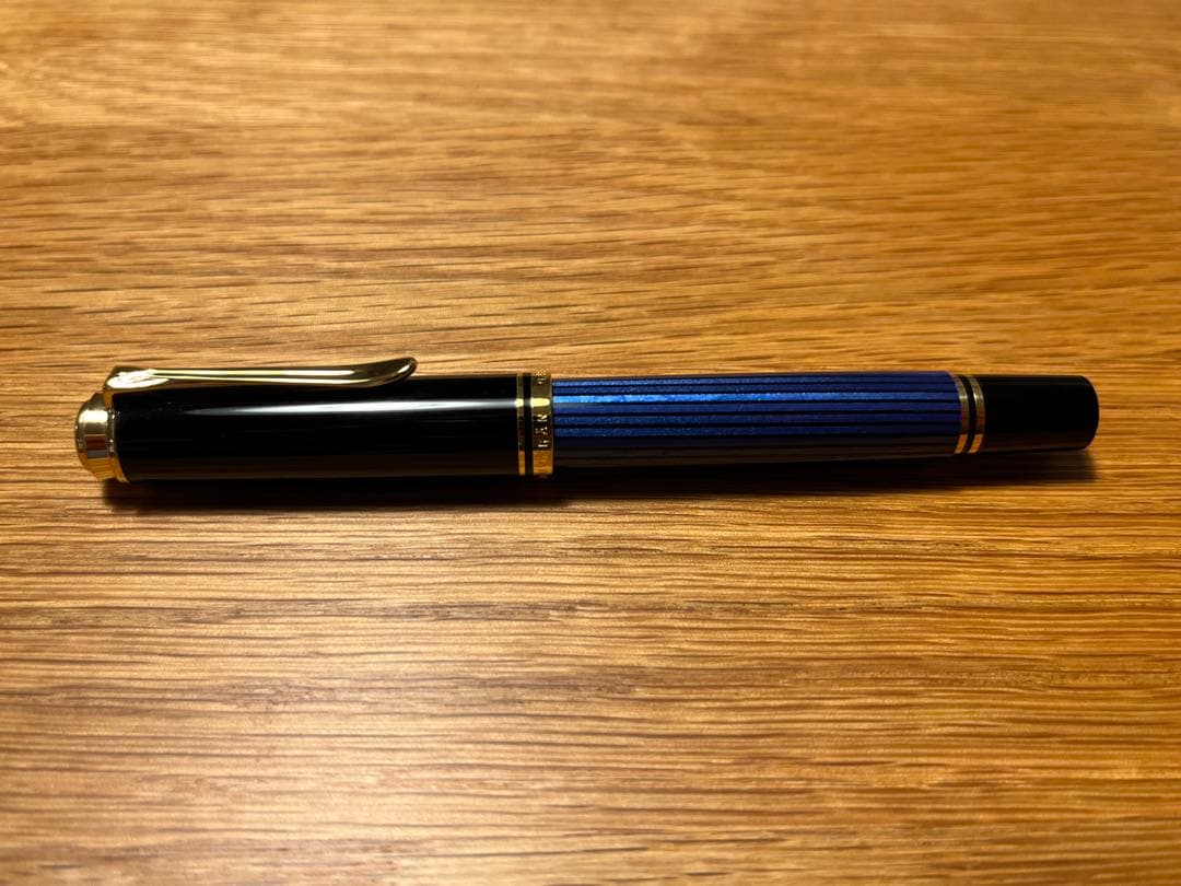 Pelikan 万年筆 スーベレーン M400 ブルーストライプ F【最終価格】