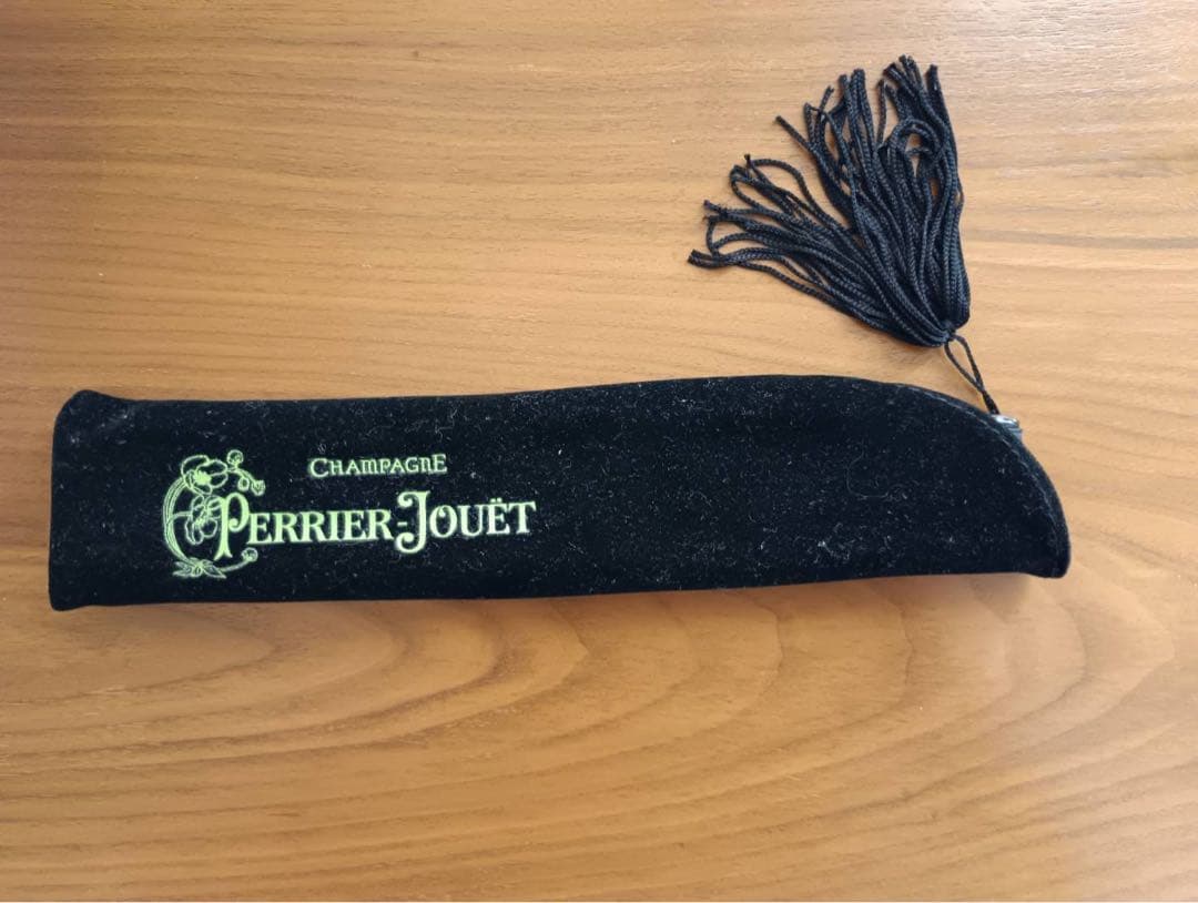 【2004年・希少】ベルエポック シャンパンセット グラス・オリジナル扇子付き