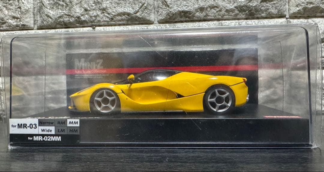 京商 ミニッツ オートスケールコレクション 　ラ　フェラーリ　イエロー