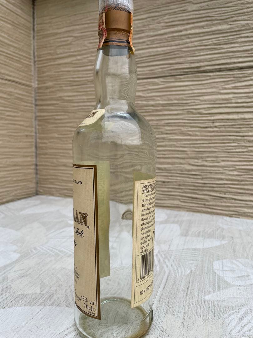 The Macallan 18 1979 スコッチウイスキー 750ml 空瓶