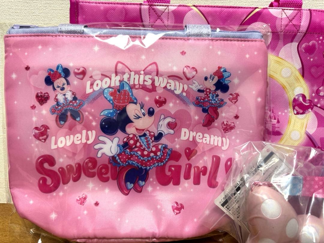 ミニー パルパルーザ ランチケース ショッピングバッグ スナックケース ポプバ