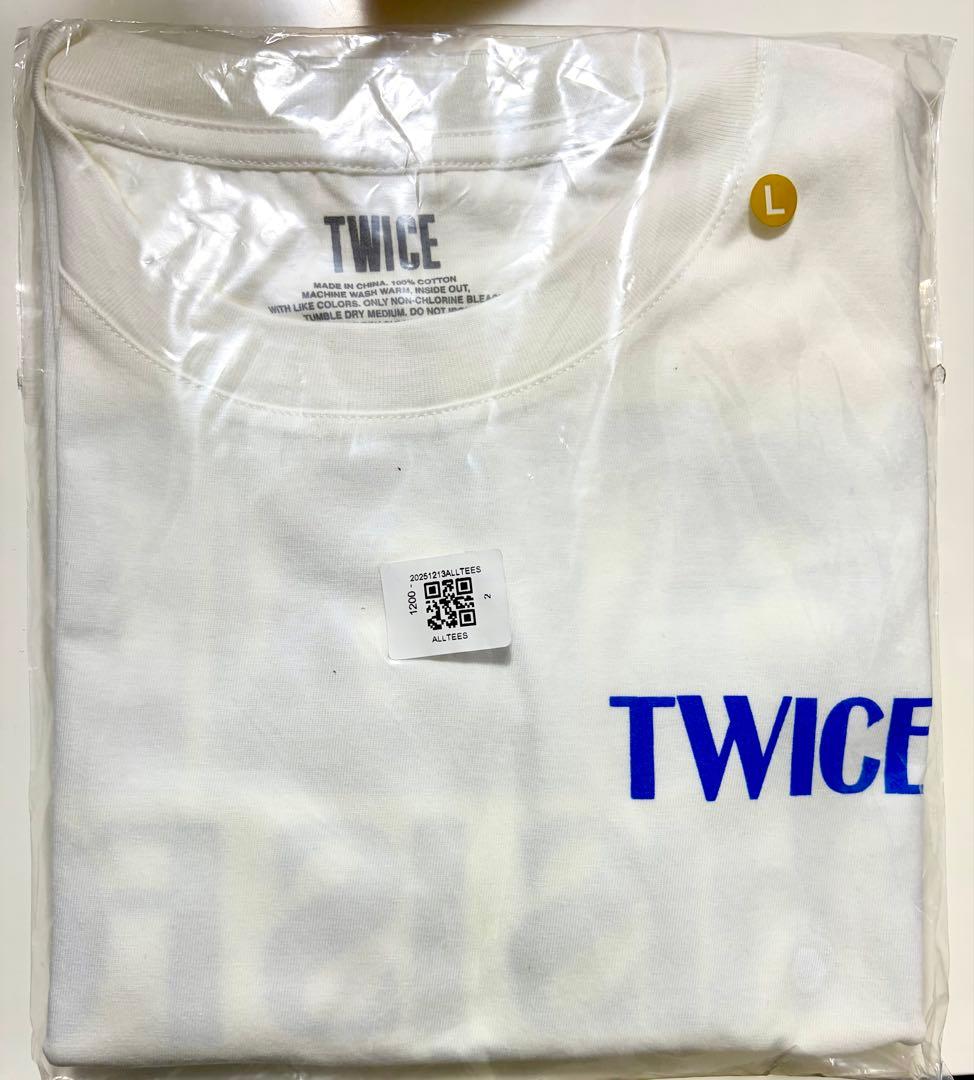TWICE バンコク　オフィシャル Tシャツ　白
