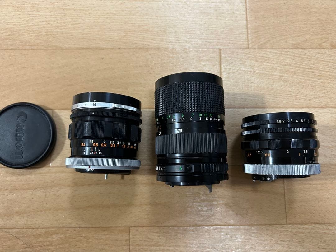 canon fd flレンズ　まとめ