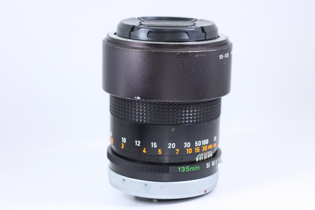 CANON FD 135mm F3.5 S.C 動作確認済み 光学OK#40
